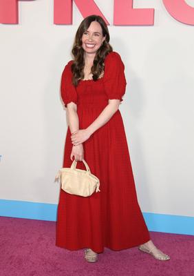 Netflix's Kinda Pregnant Premiere-stock-foto