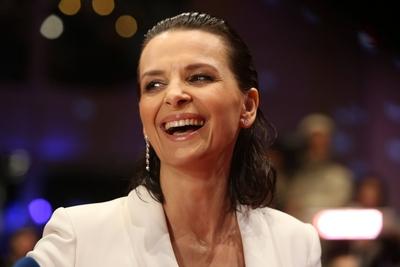 Premiere Nobody wants the night Nadie quiere la Noche Berlinale Palast Berlin Juliette Binoche-stock-foto
