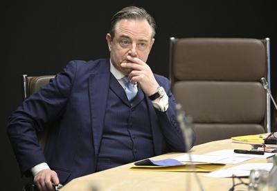 First Council of Ministers of the De Wever government-stock-foto