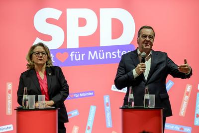 Bundestagswahlkampf 2025.-stock-foto