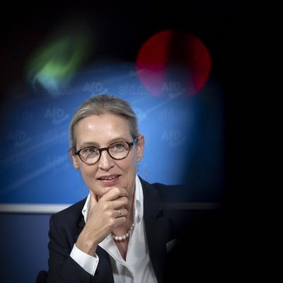 Alice Weidel, AfD Wahlnachlese DEU, Deutschland, Germany, Berlin, 10.06.2024 Alice Weidel , Co-Vorsitzende der AfD Alter-stock-foto