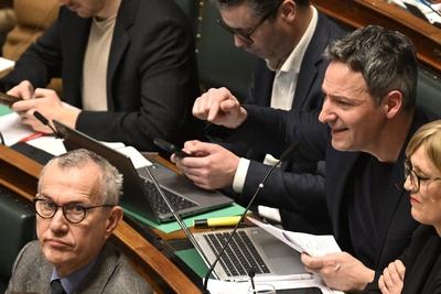 Declaration of government by PM Bart De Dewer (Day 2)-stock-foto