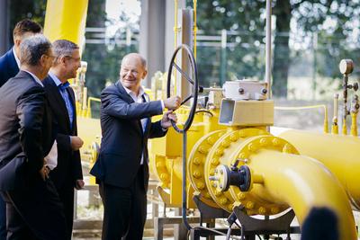 Bilder des Jahres 2022, News 08 August News Themen der Woche KW32 News Bilder des Tages Olaf Scholz (SPD), Bundeskanzler-stock-photo