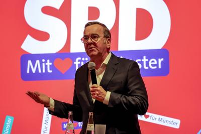 Bundestagswahlkampf 2025.-stock-foto
