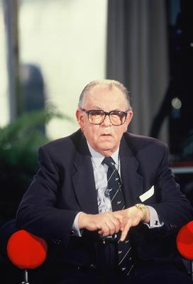 Der Politiker Hans-J?rgen Wischnewski (* 24. Juli 1922 in Allenstein/Ostpreu?en - 24. Februar 2005 in K?ln), bekannter S-stock-photo
