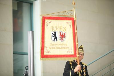 Empfang von Karnevalisten im Bundeskanzleramt-stock-foto