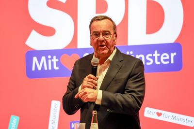 Bundestagswahlkampf 2025.-stock-foto