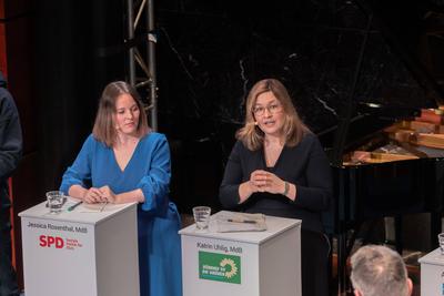 Wirtschaftstalk NRW: Ihre Stimme 2025 in Bonn - 05.02.2025-stock-foto