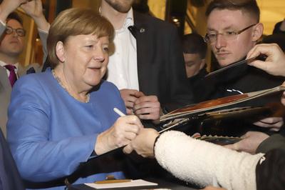 Angela Merkel-stock-foto