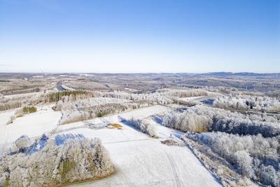 Winter im Siegerland-stock-foto