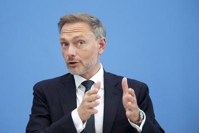Christian Lindner, Bundeshaushalt DEU, Deutschland, Germany, Berlin, 05.07.2023 Christian Lindner , Bundesfinanzminister-stock-foto