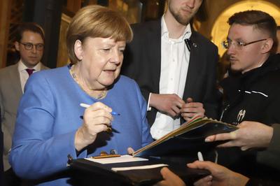 Angela Merkel-stock-foto