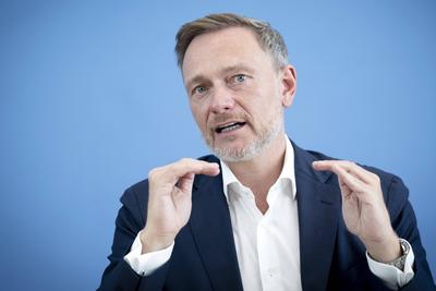 Christian Lindner - Bundeshaushalt 2025 DEU, Deutschland, Germany, Berlin, 17.07.2024 Christian Lindner , Bundesfinanzmi-stock-foto