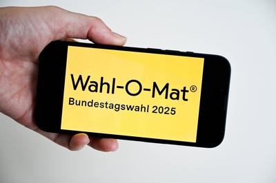 Wahl-O-Mat zur Bundestagswahl gestartet-stock-foto