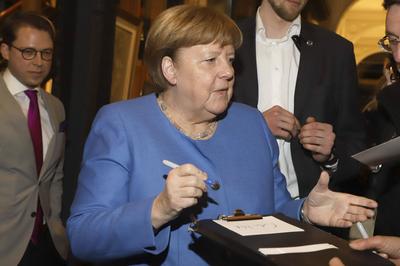 Angela Merkel-stock-foto