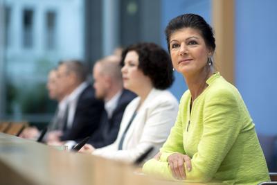 Sahra Wagenknecht - B?ndnis Sahra Wagenknecht DEU, Deutschland, Germany, Berlin, 23.10.2023 Lukas Schoen , ehem. Geschae-stock-foto