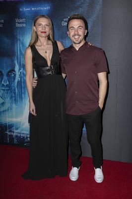 Paige Price Munitz, Frankie Muniz-stock-foto