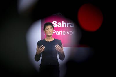 Sahra Wagenknecht BSW-stock-foto