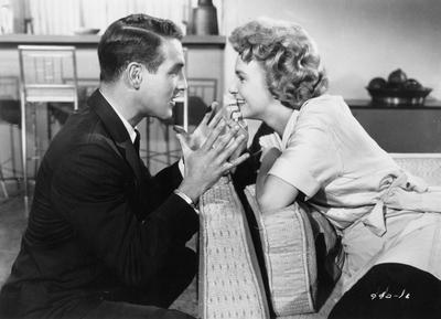 Rally Round the Flag, Boys! - filmstill PAUL NEWMAN & JOANNE WOODWARD in Rally Round the Flag, Boys! EDITORIAL USE ONLY-stock-photo