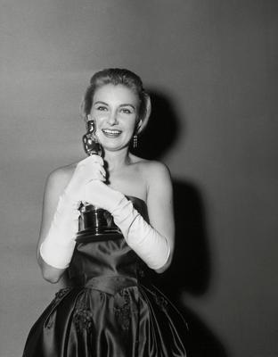 Joanne Woodward at the 30th Annual Academy Awards 1958 Hollywood CA USA PUBLICATIONxINxGERxSUIxAUTx-stock-foto