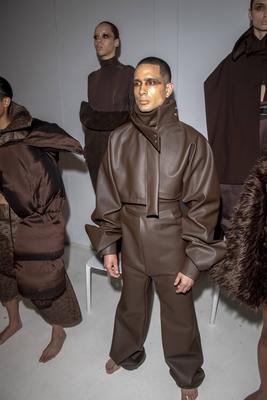New york men's day - joseph mcrae - presentation - february 2025 new york fashion week-stock-photo