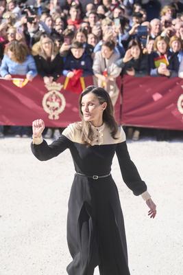 Spanish Royals visits Caravaca de la Cruz-stock-foto