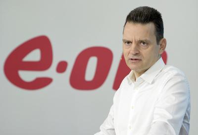 Bilanzpressekonferenz der E.ON SE / E-ON SE am 15.03.2023 : Leonhard BIRNBAUM , Vorstandsvorsitzender Annual press confe-stock-photo