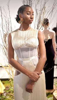 Nyfw-chuks collins fall/winter 2025.-stock-foto