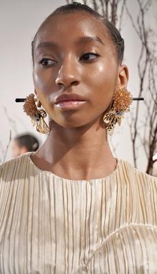 Nyfw-chuks collins fall/winter 2025.-stock-foto