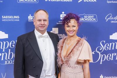 100. Semperopernball-stock-foto