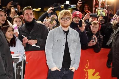 Bilder des Tages Ed Sheeran attending the Songwriter premiere at the 68th Berlin International Film-stock-foto