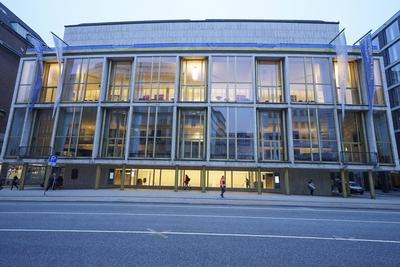 Die Hamburger Staatsoper-stock-foto
