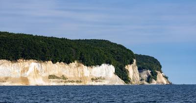 Sassnitz auf Ruegen Kreidekueste im Nationalpark Jamund auf der Insel Ruegen (Landkreis Vorpommern-Ruegen). Sassnitz Mec-stock-foto