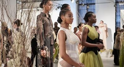 Nyfw-chuks collins fall/winter 2025.-stock-foto