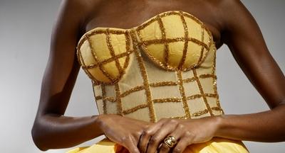 Nyfw-chuks collins fall/winter 2025.-stock-foto