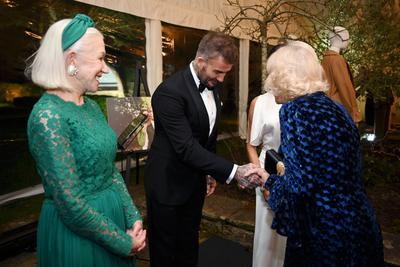 King Charles and Queen Camilla at UK - Italy Dinner-stock-foto