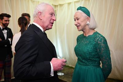 King Charles and Queen Camilla at UK - Italy Dinner-stock-foto