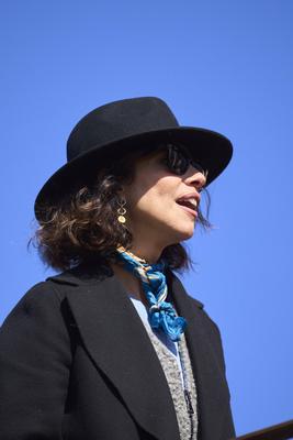 39th Goya Awards - Maribel Verdu, Leonor Watling and Aitana Sanchez-Gijon plant holm oak trees-stock-foto