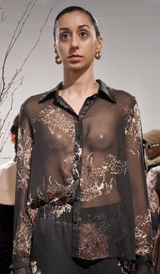 Nyfw-chuks collins fall/winter 2025.-stock-foto