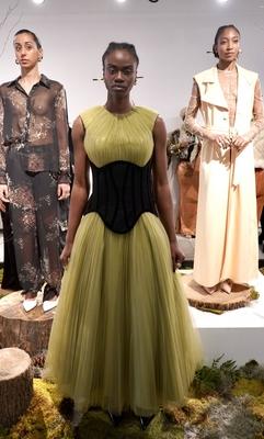 Nyfw-chuks collins fall/winter 2025.-stock-foto