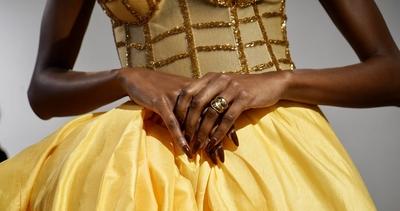 Nyfw-chuks collins fall/winter 2025.-stock-foto