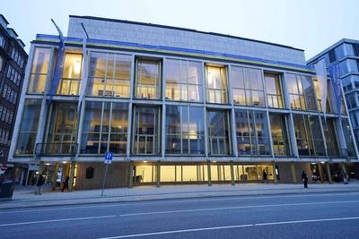Die Hamburger Staatsoper-stock-foto