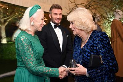 King Charles and Queen Camilla at UK - Italy Dinner-stock-foto