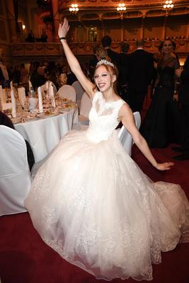 Semper Opernball 2025 in Dresden-stock-foto