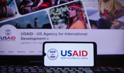 The united states agency for international development (usaid) will be closed according to us president donald trump.-stock-foto