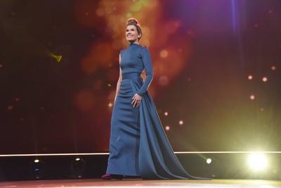 Anke Engelke attending the Opening Ceremony and Isle Of Dogs premiere at the 68th Berlin Internatio-stock-foto