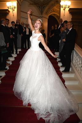 Semper Opernball 2025 in Dresden-stock-foto