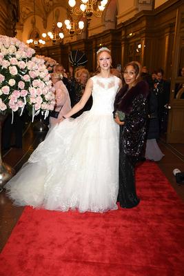 Semper Opernball 2025 in Dresden-stock-foto
