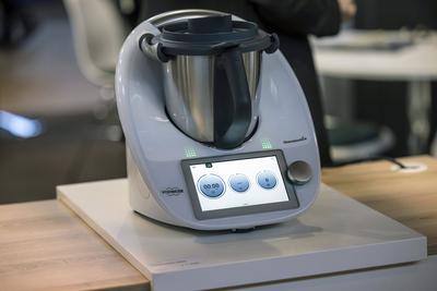 Thermomix. Stuttgarter Messeherbst. Auf der Messe Stuttgart pr?sentieren rund 1.800 Aussteller Neuheiten rund um die The-stock-foto