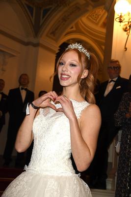 Semper Opernball 2025 in Dresden-stock-foto